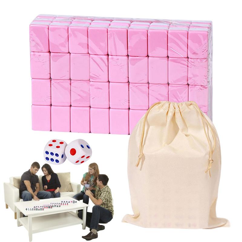 Board Game Land - 竹製収納バッグ付きポータブルボードゲーム,146メラミン樹脂製収納バッグ付きポータブルゲーム,家族やレジャー用