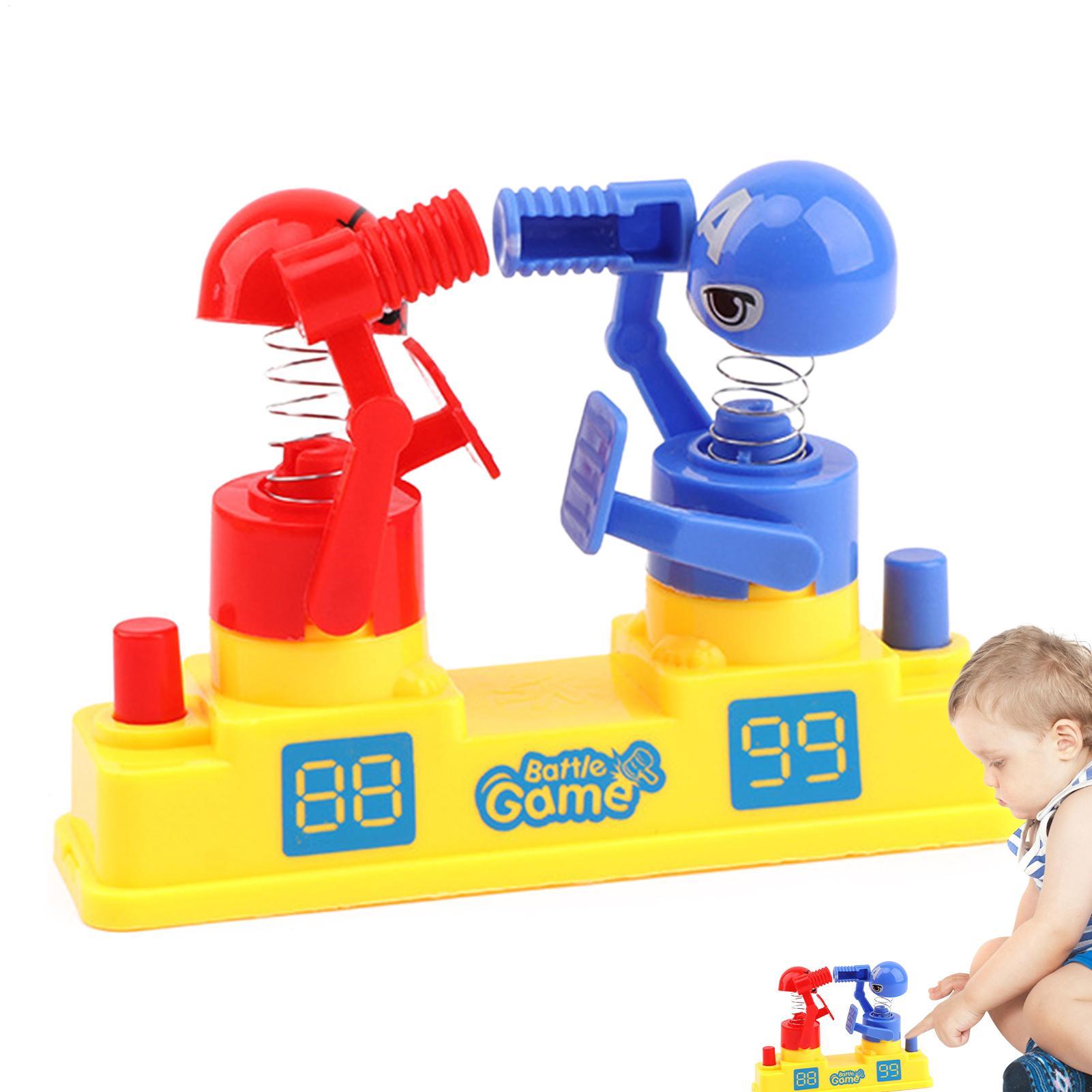 ミニテーブルボクシングゲーム ミニロボット格闘玩具 バトルロ - Board Game Land のレビューと価格