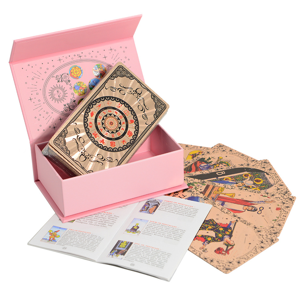 78 個クラシックローズゴールド待機タロットカードガイドブッ - Board Game Yearbook のレビューと価格
