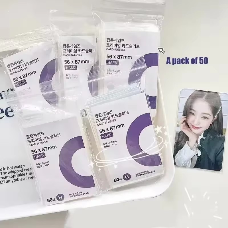 56x87mm 63.5x88mm カードスリーブ 透明PP - Card Sleeves Protector のレビューと価格
