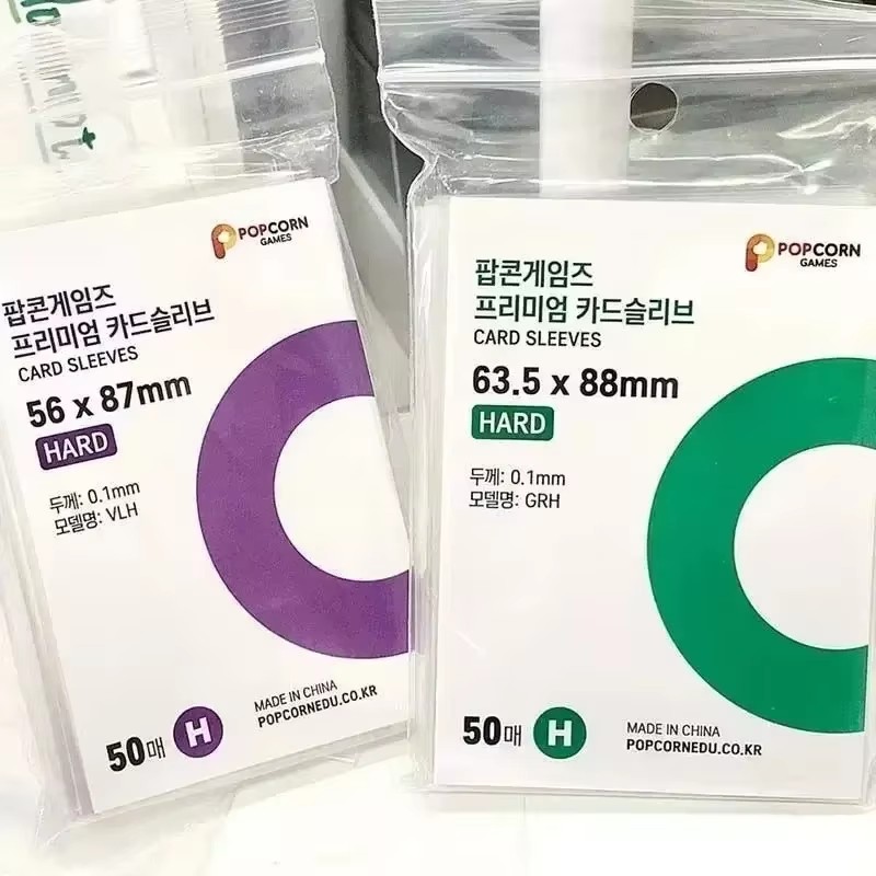 56x87mm 63.5x88mm カードスリーブ 透明PP - Card Sleeves Protector のレビューと価格