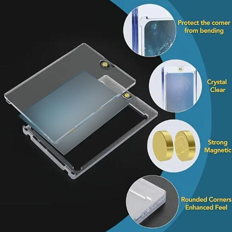 トレーディングカード用マグネット式カードホルダー、ハードケー - Card Sleeves Protector のレビューと価格