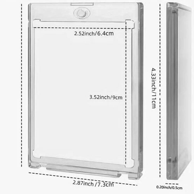 透明カードホルダートレーディングカードサポート Arcyli - Card Sleeves Protector のレビューと価格