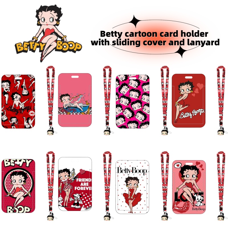 ベティ・ブープシリーズのアニメバスカードホルダー、キャンパス - Card Sleeves Protector のレビューと価格
