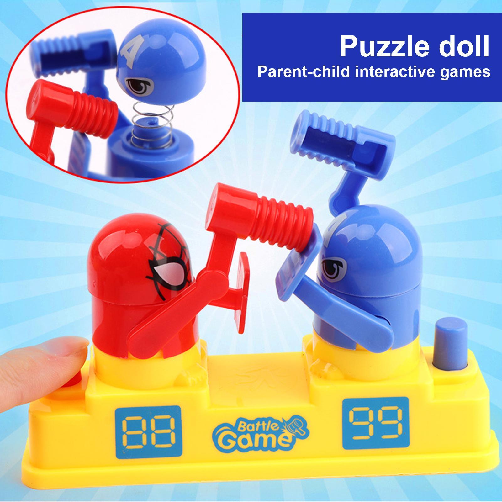 テーブルボクシングゲーム ミニロボット格闘玩具 バトルロボッ - Board Game Land のレビューと価格
